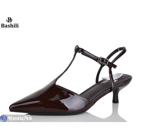 Туфлі жіночі на літо (6 пар р.36-40) коричневий  "Башили"