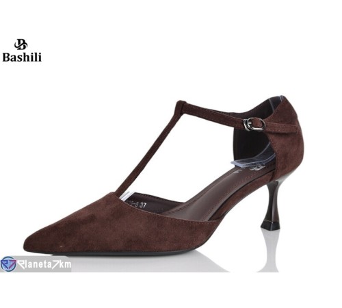 Туфлі жіночі на літо (6 пар р.36-40) коричневий  "Башили"