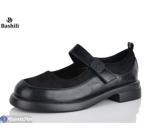 Дитячі туфлі на весну/осінь (8 пар р.32-37) чорний  "Башили"
