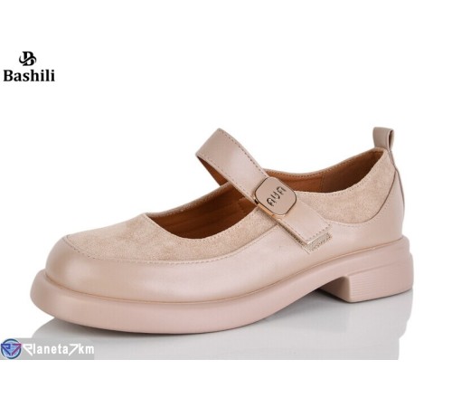 Дитячі туфлі на весну/осінь (8 пар р.32-37) бежевий  "Башили"