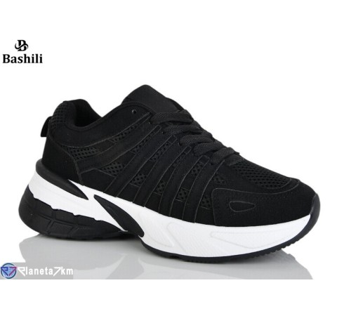 Кросівки жіночі на весну/осінь (8 пар р.36-41) чорний  "Башили"