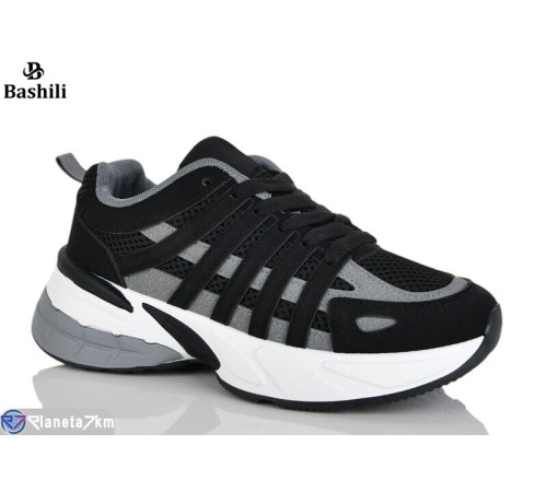 Кросівки жіночі на весну/осінь (8 пар р.36-41) чорний  "Башили"