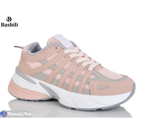 Кросівки жіночі на весну/осінь (8 пар р.36-41) рожевий  "Башили"