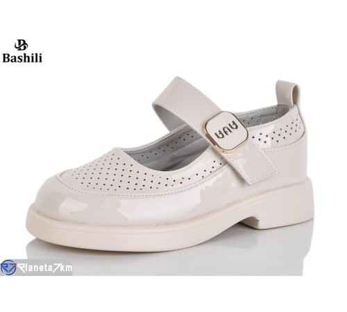 Дитячі туфлі на весну/осінь (8 пар р.27-32) бежевий  "Башили"