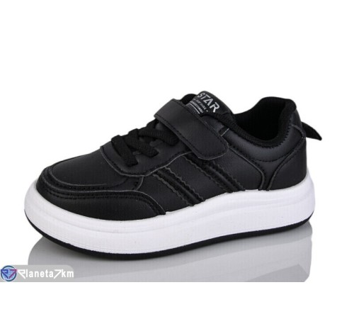 Дитячі кросівки на весну/осінь (12 пар р.26-31) чорний  "Laifakids"