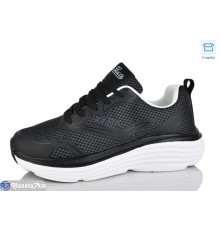 Кросівки жіночі на весну/осінь (8 пар р.36-41) чорний  "CLAN"