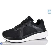 Кросівки жіночі на весну/осінь (8 пар р.36-41) чорний  "CLAN"