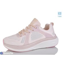 Кросівки жіночі на весну/осінь (8 пар р.36-41) рожевий  "CLAN"