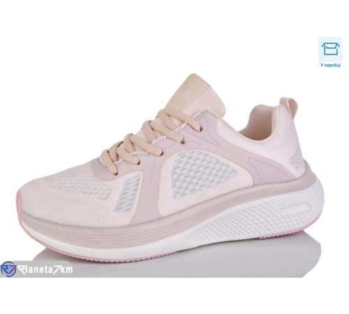 Кросівки жіночі на весну/осінь (8 пар р.36-41) рожевий  "CLAN"