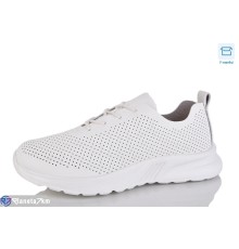 Кросівки жіночі на весну/осінь (8 пар р.36-41) білий  "CLAN"