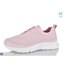 Кросівки жіночі на весну/осінь (8 пар р.36-41) рожевий  "CLAN"