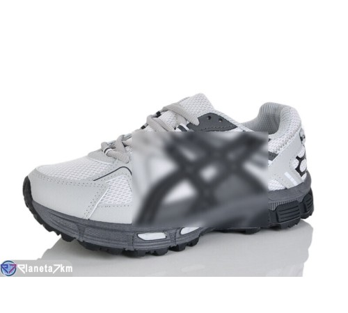 Кросівки жіночі на весну/осінь (8 пар р.36-41) сірий  "Fudian"