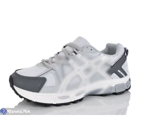 Кросівки жіночі на весну/осінь (8 пар р.36-41) сірий  "Fudian"