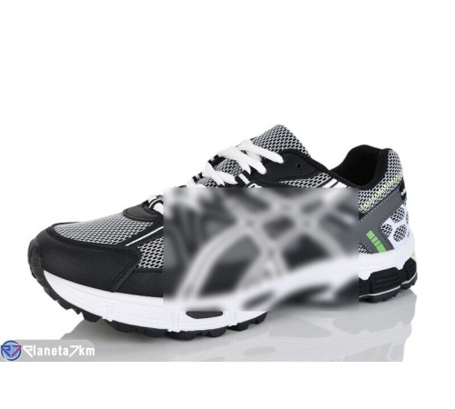 Кросівки чоловічі на весну/осінь (8 пар р.40-45) чорний  "Fudian"