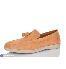 Туфлі чоловічі на весну/осінь (8 пар р.40-45) camel  "Fudian"