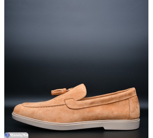 Туфлі чоловічі на весну/осінь (8 пар р.40-45) camel  "Fudian"