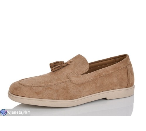 Туфлі чоловічі на весну/осінь (8 пар р.40-45) коричневий  "Fudian"