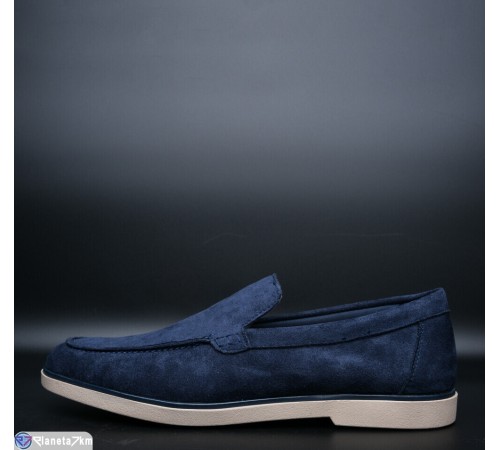 Туфлі чоловічі на весну/осінь (8 пар р.40-45) синій  "Fudian"