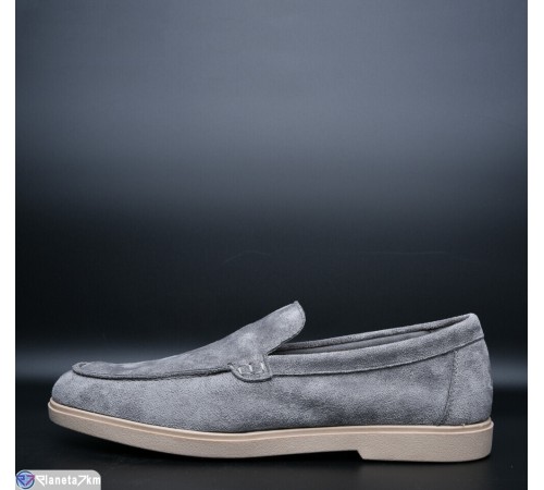 Туфлі чоловічі на весну/осінь (8 пар р.40-45) сірий  "Fudian"