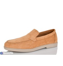 Туфлі чоловічі на весну/осінь (8 пар р.40-45) camel  "Fudian"