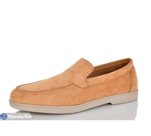 Туфлі чоловічі на весну/осінь (8 пар р.40-45) camel  "Fudian"