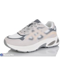 Кросівки жіночі на весну/осінь (8 пар р.36-41) сірий  "Fudian"