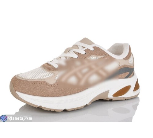 Кросівки жіночі на весну/осінь (8 пар р.36-41) коричневий  "Fudian"