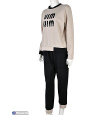 Спортивний костюм жіночий на весну/осінь (3 шт. р.сетка M-XL) сірий  "Mirella"