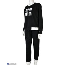 Спортивний костюм жіночий на весну/осінь (3 шт. р.сетка M-XL) чорний  "Mirella"