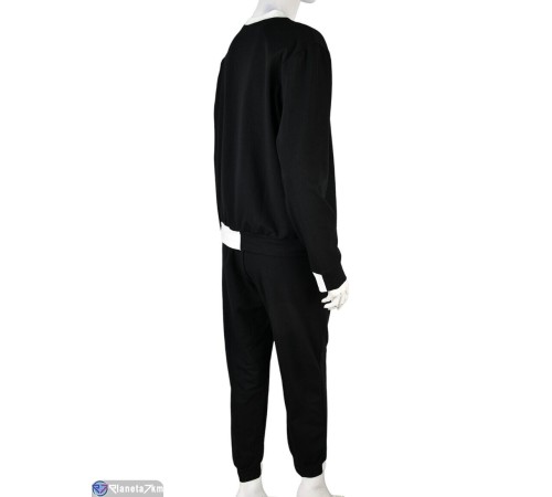 Спортивний костюм жіночий на весну/осінь (3 шт. р.сетка M-XL) чорний  "Mirella"