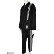 Спортивний костюм жіночий на весну/осінь (3 шт. р.сетка XL-3XL) чорний  "Mirella"