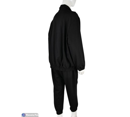 Спортивний костюм жіночий на весну/осінь (3 шт. р.сетка XL-3XL) чорний  "Mirella"