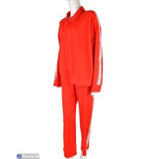 Спортивний костюм жіночий на весну/осінь (3 шт. р.сетка M-XL) червоний  "Mirella"