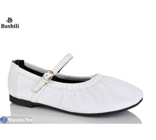Туфлі жіночі на весну/осінь (8 пар р.36-41) білий  "Башили"