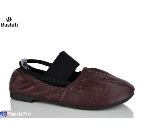 Туфлі жіночі на весну/осінь (8 пар р.36-41) бордовий  "Башили"