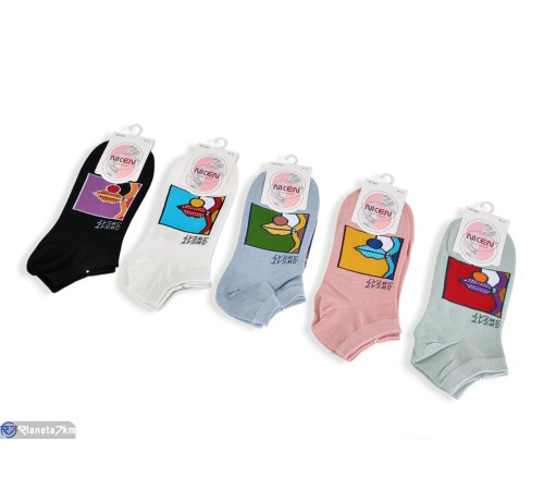 Жіночі шкарпетки на весну/осінь (10 шт. р.сетка 37-41) мікс  "VERONIKA"