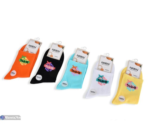 Жіночі шкарпетки на весну/осінь (10 шт. р.сетка 37-41) мікс  "VERONIKA"