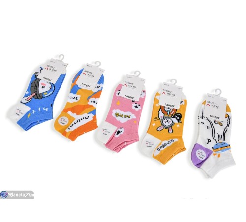 Жіночі шкарпетки на весну/осінь (10 шт. р.сетка 37-41) мікс  "VERONIKA"