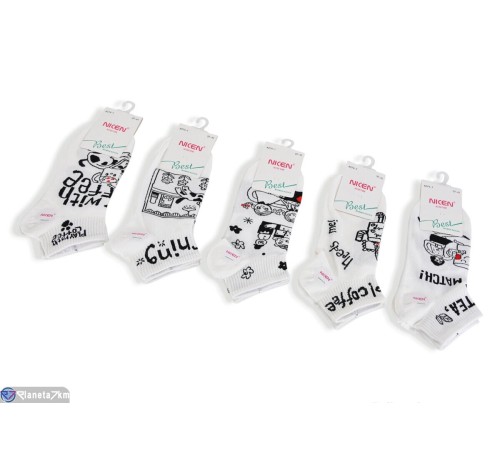 Жіночі шкарпетки на весну/осінь (10 шт. р.сетка 37-41) мікс  "VERONIKA"