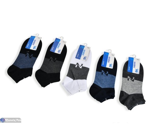 Шкарпетки чоловічі на весну/осінь (10 шт. р.сетка 41-47) мікс  "VERONIKA"