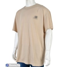 Футболка чоловіча на літо (2 шт. р.сетка 5XL-6XL) бежевий  "VERONIKA"