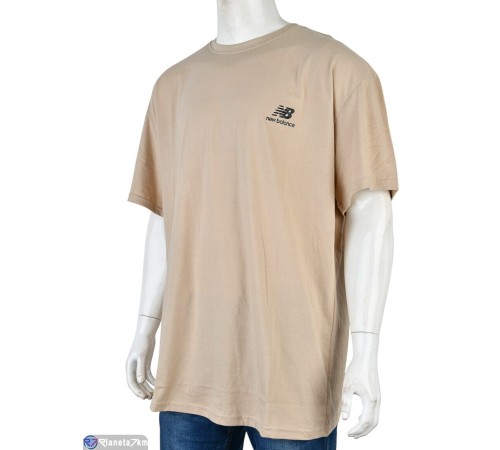 Футболка чоловіча на літо (2 шт. р.сетка 5XL-6XL) бежевий  "VERONIKA"