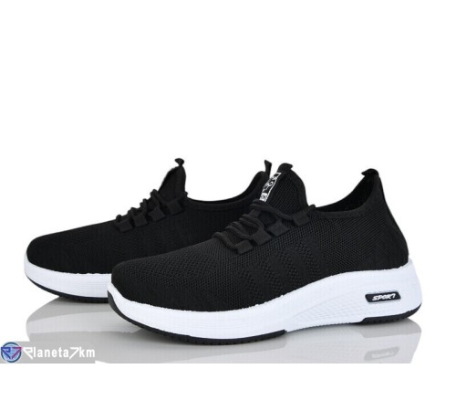 Кросівки жіночі на весну/осінь (8 пар р.36-41) чорний  "Zorea"