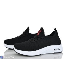 Кросівки жіночі на весну/осінь (8 пар р.36-41) чорний  "Zorea"