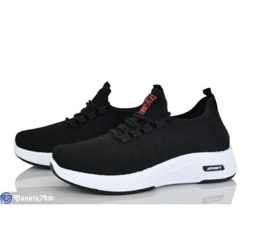 Кросівки жіночі на весну/осінь (8 пар р.36-41) чорний  "Zorea"