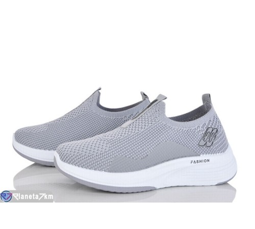 Кросівки жіночі на весну/осінь (8 пар р.36-41) сірий  "Zorea"