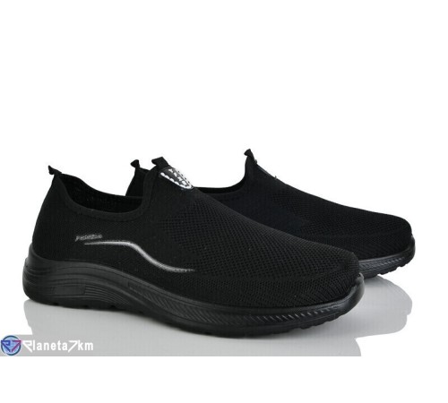 Кросівки чоловічі на весну/осінь (8 пар р.45-48) чорний  "Zorea"