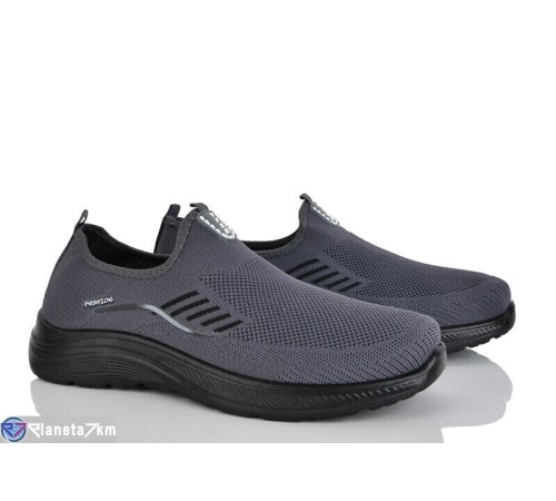 Кросівки чоловічі на весну/осінь (8 пар р.45-48) сірий  "Zorea"