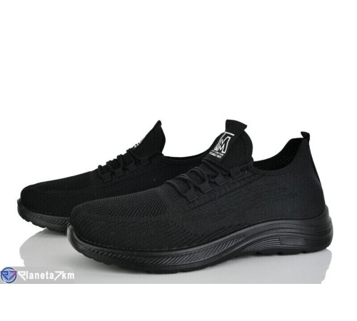 Кросівки чоловічі на весну/осінь (8 пар р.45-48) чорний  "Zorea"