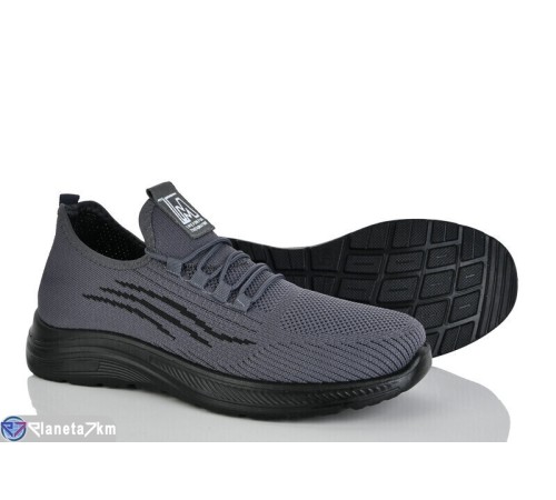 Кросівки чоловічі на весну/осінь (8 пар р.45-48) сірий  "Zorea"